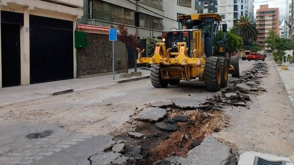 rehabilitación de calles