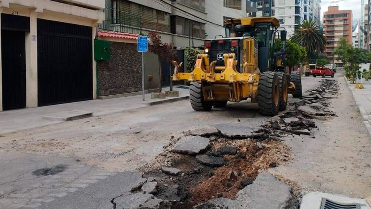 rehabilitación de calles