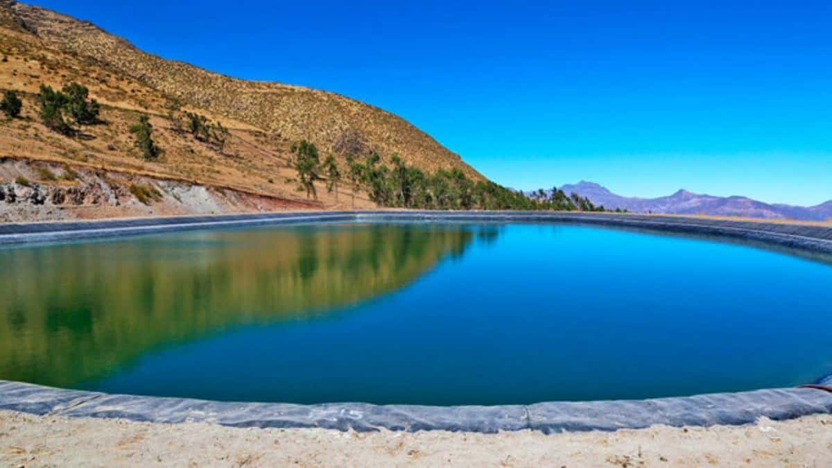 Huarochirí: Obra del Reservorio de Cantaca tiene un avance del 80%