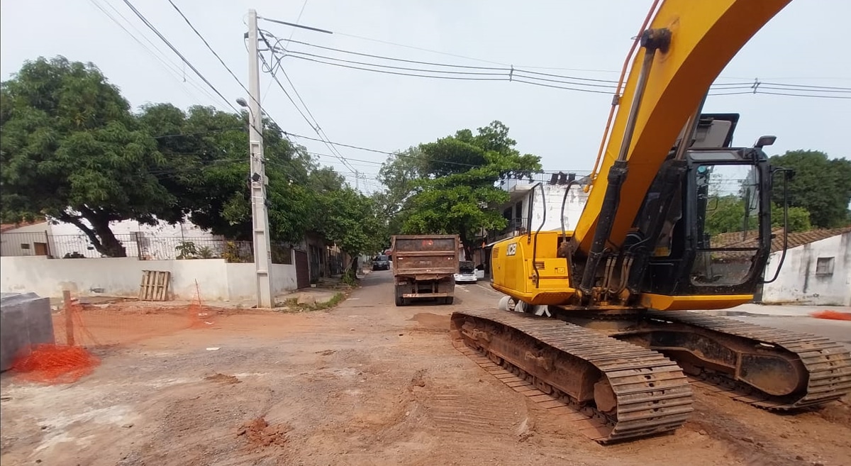Paraguay: Trabajos de pavimento y sumideros en Isabel la Católica concluyen en noviembre