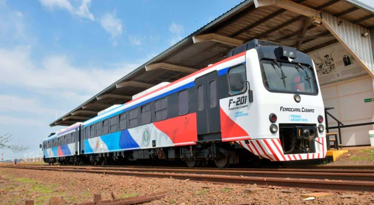 Tren de cercanías Paraguay