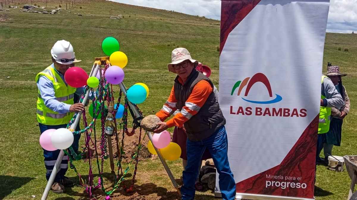 Cusco: Las Bambas inicia la construcción de Salón Multiusos para los pobladores de Tuntuma