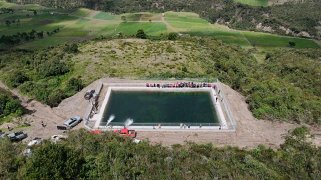 reservorio de agua