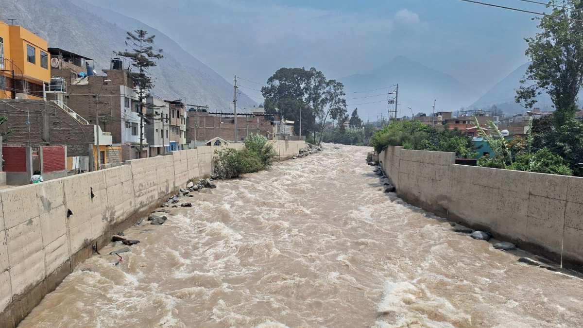 Autoridad Nacional de Infraestructura verifica puntos críticos del río Rímac y Huaycoloro