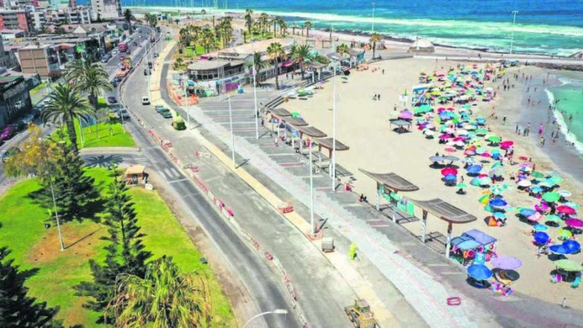 Chile: Obras en Avenida Ejército en Antofagasta tienen un 62% de avance