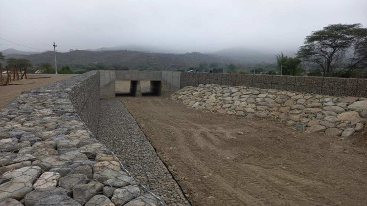 Lambayeque: Culminan defensas ribereñas en quebradas de Huásimo y Chaquiros