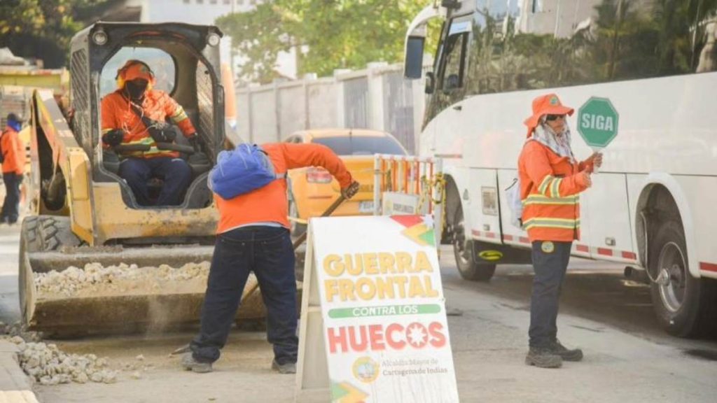 mantenimiento vial en Barranquilla