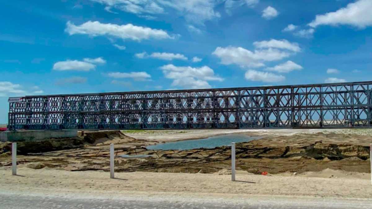 Sechura: culmina instalación de puentes Bailey en la vía Bayóvar-Chiclayo