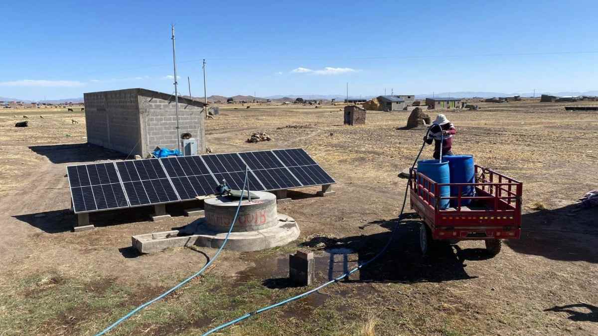 Puno: Habilitan pozos de agua para enfrentar déficit hídrico