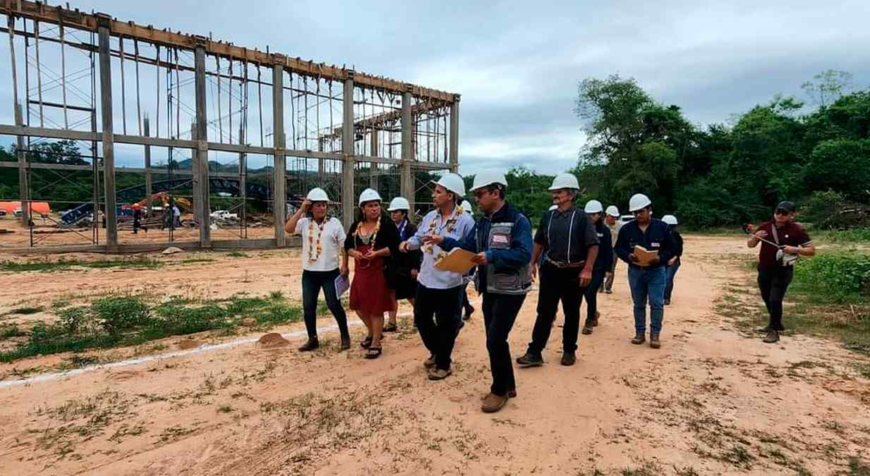 Construcción de planta