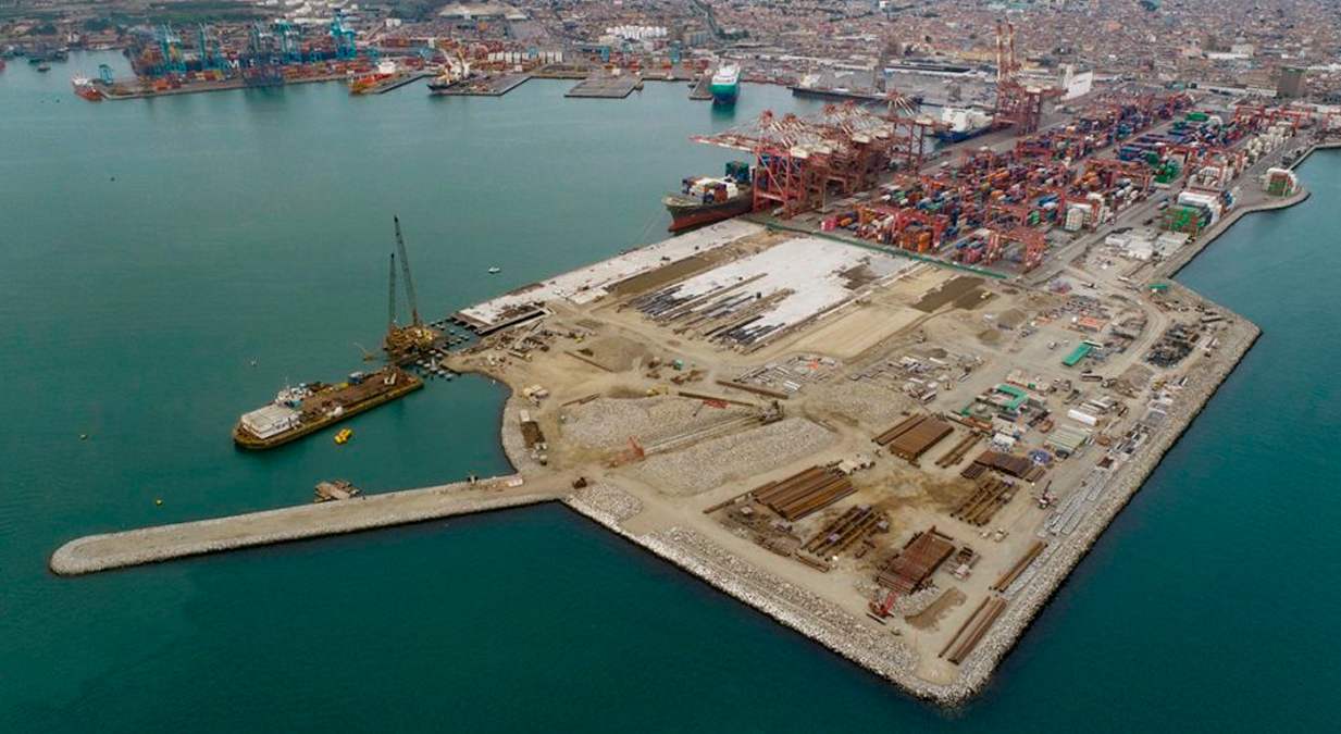 Construcción de puertos