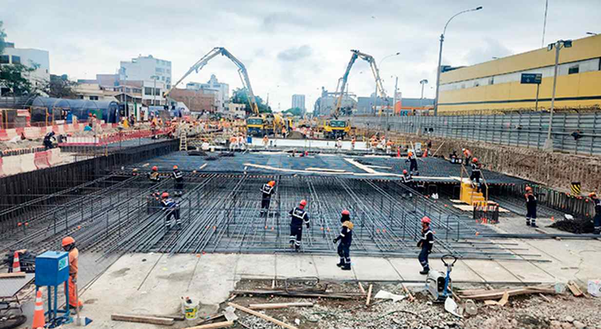 Ositrán - Construcción de la Estación Central