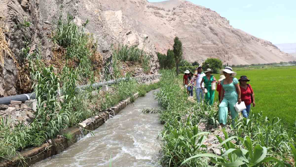 Arequipa: Inauguran reservorio Tomaca-Sacramento