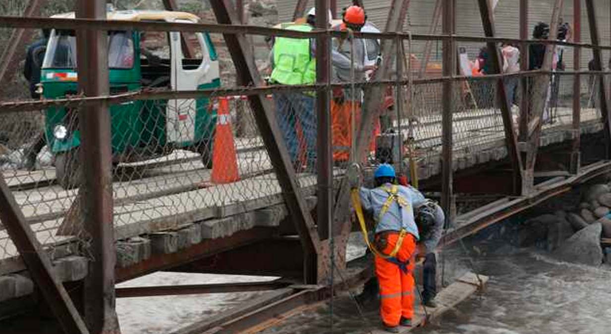 Puente Provisional del MTC