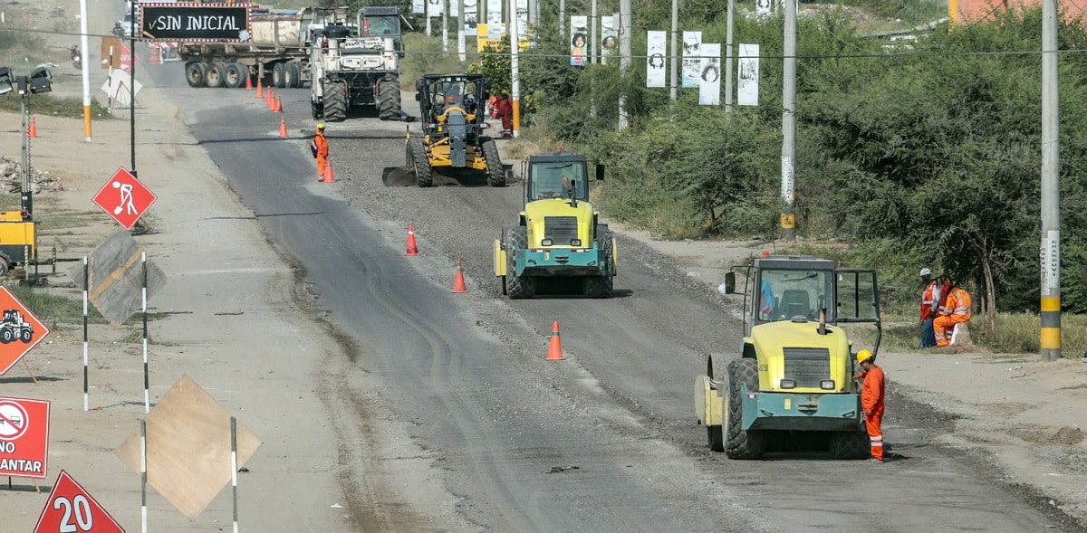 Trabajos de Limpieza en Callao.