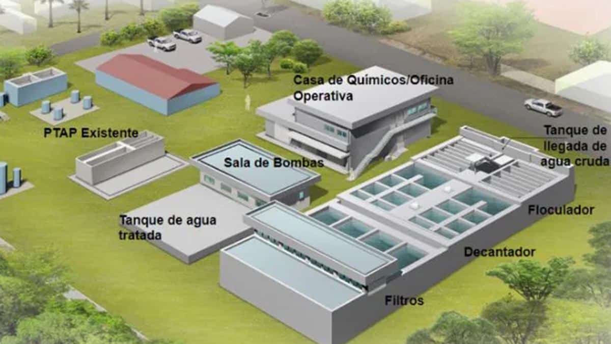 planta potabilizadora de agua