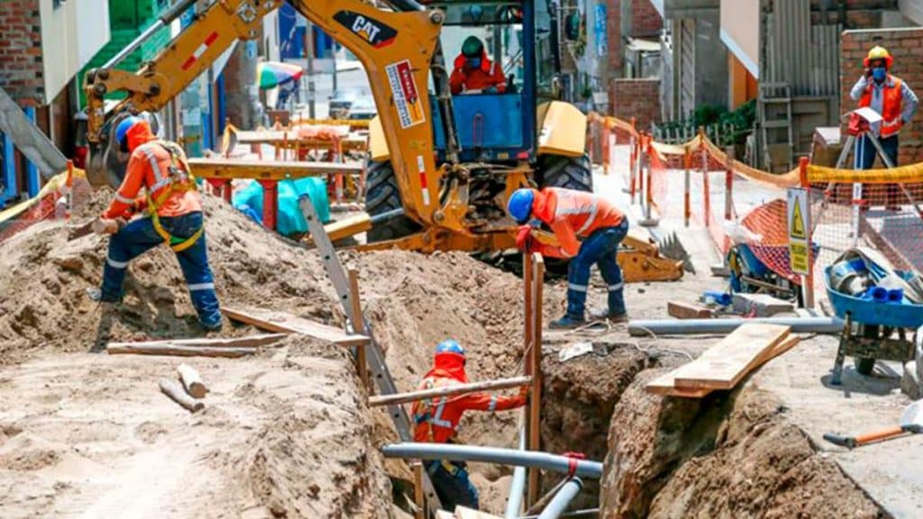 Obras de alcantarillado
