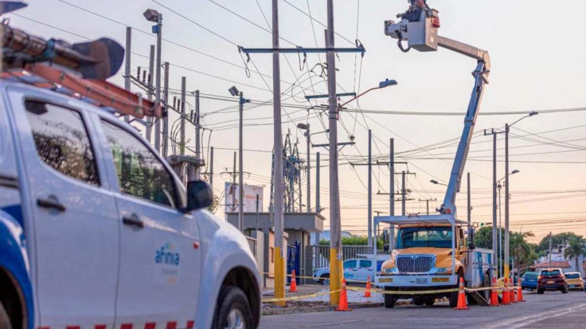 Colombia: Reubican troncales de circuitos eléctricos en Marialabaja