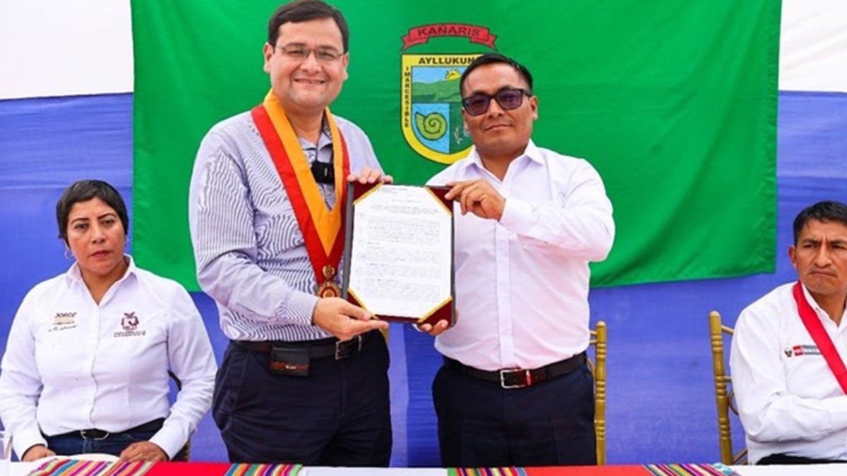 Lambayeque: Dotarán de agua y alcantarillado a población rural de Cañaris