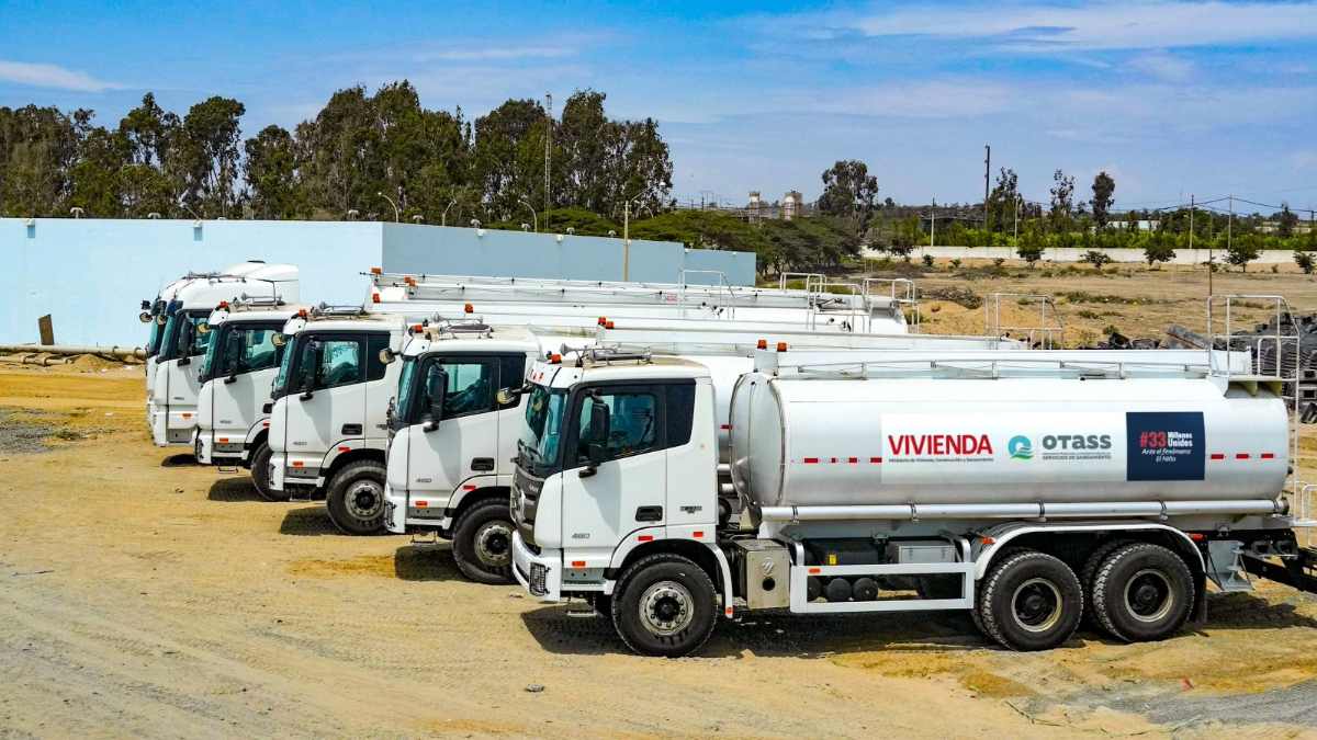 MVCS y Otass equipan con 75 cisternas a 11 EPS