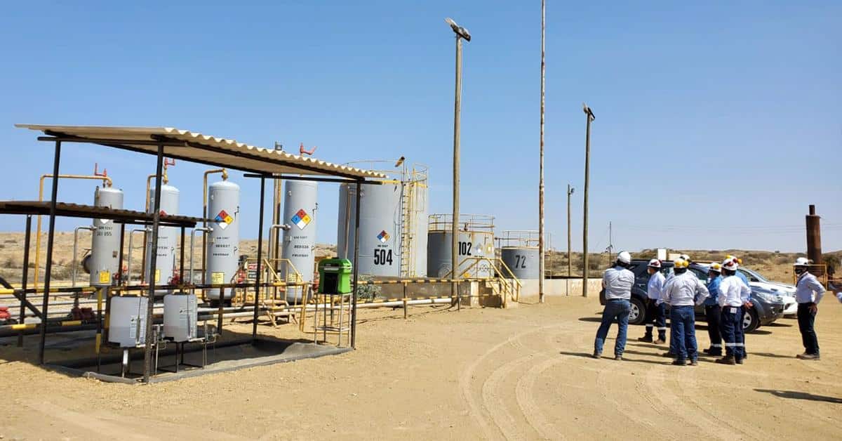 Lote I produce 490 bdpd y 2.8 millones de pies cúbicos diarios de gas natural