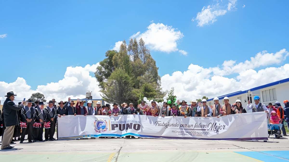 Puno: Construyen I.E Secundaria Gonzales Prada en Chucuito.