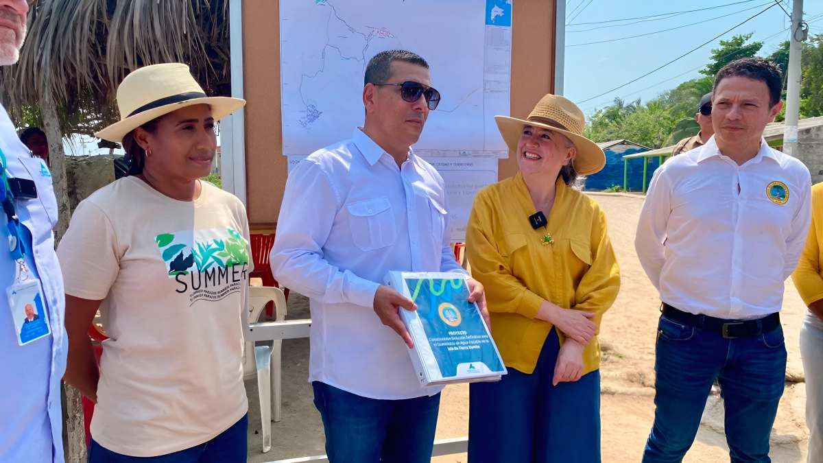 Colombia: Entregan proyecto de acueducto  de Tierrabomba