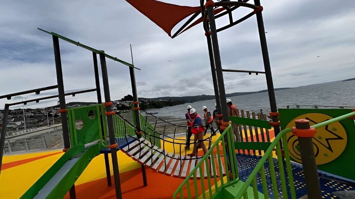 Chile: Nueva costanera de Ancud en un 85% de avance