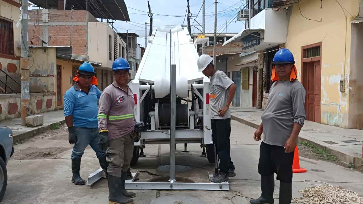Tumbes: Otass refuerza limpieza de redes de alcantarillado