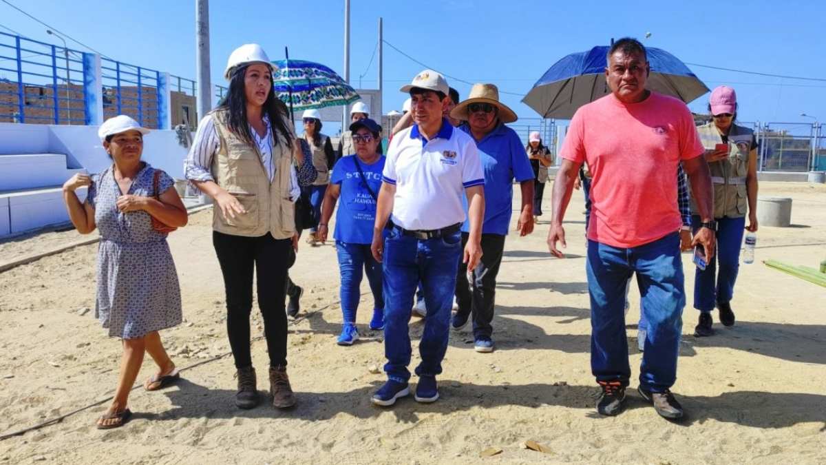Trujillo: Supervisan obras en el balneario de Huanchaco