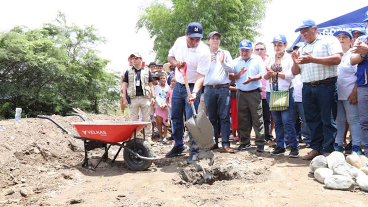 Construcción de reservorios