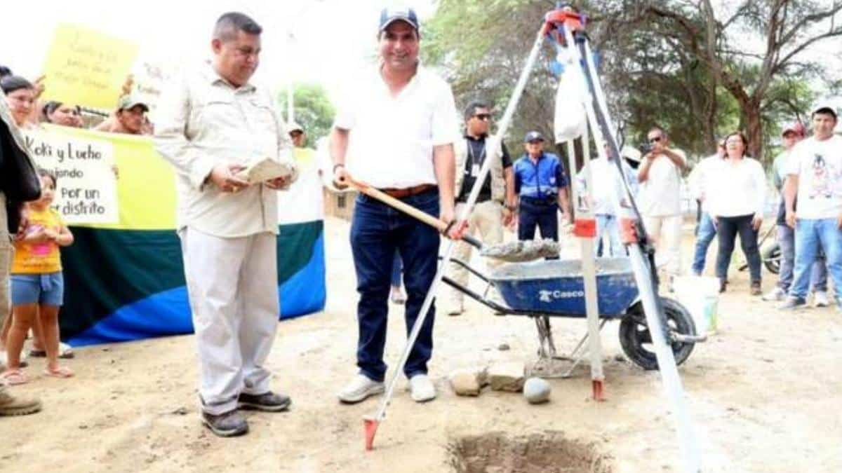 obra de pistas y veredas