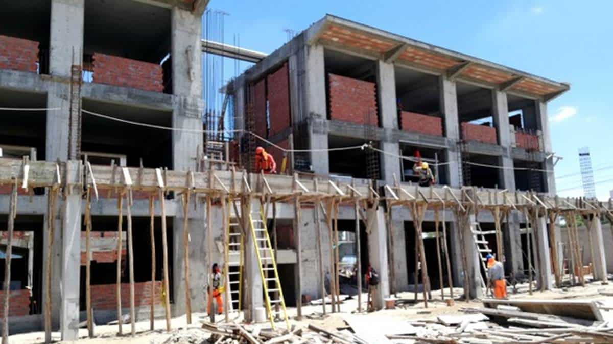 construcción de colegio