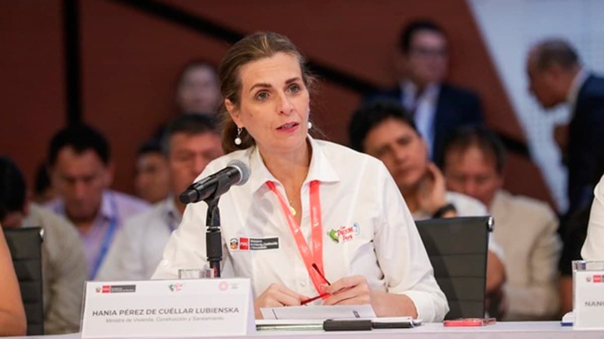 Ministra Hania Pérez de Cuellar