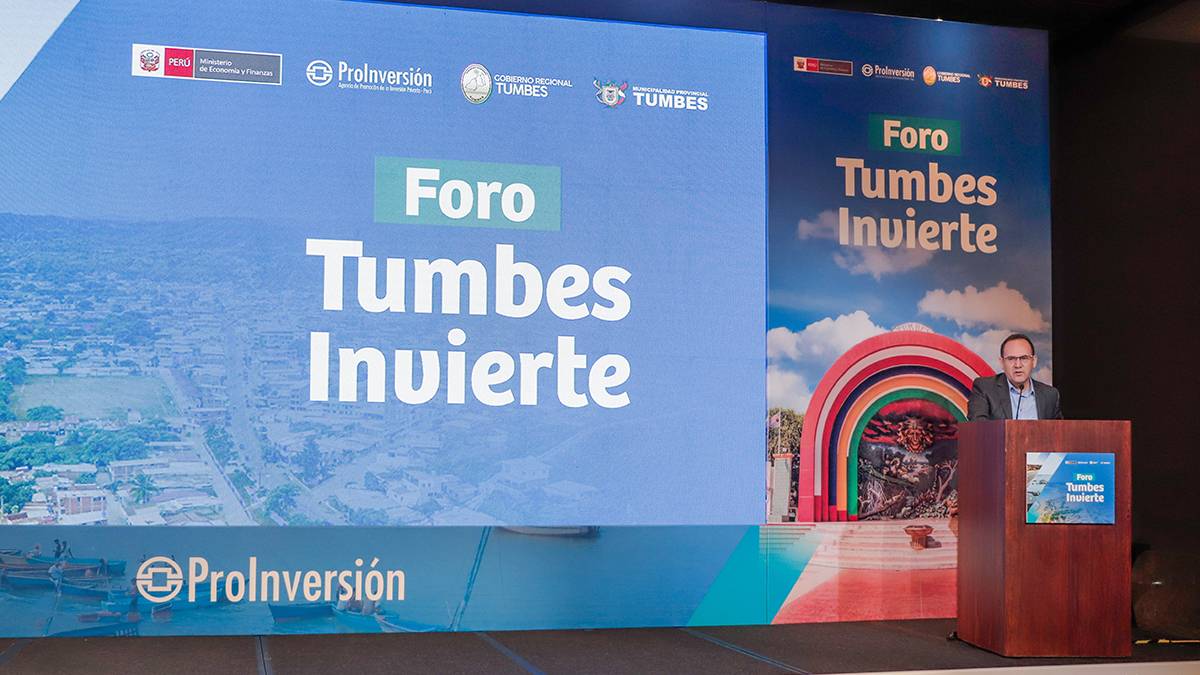 Tumbes presenta 24 proyectos APP y OxI por más de S/ 2,100 millones