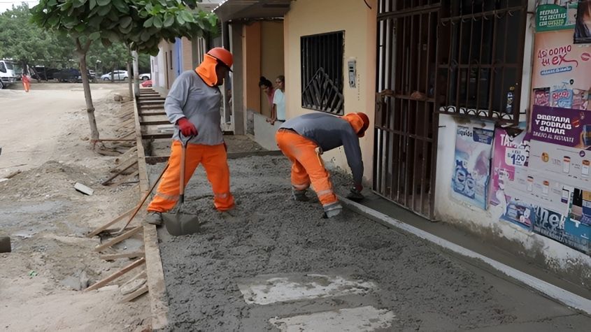 Pavimentación calles La Molina I