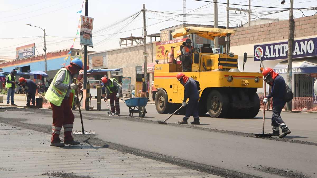 Tacna: Mejoramiento vial de Av. Jorge Basadre al 70% de avance