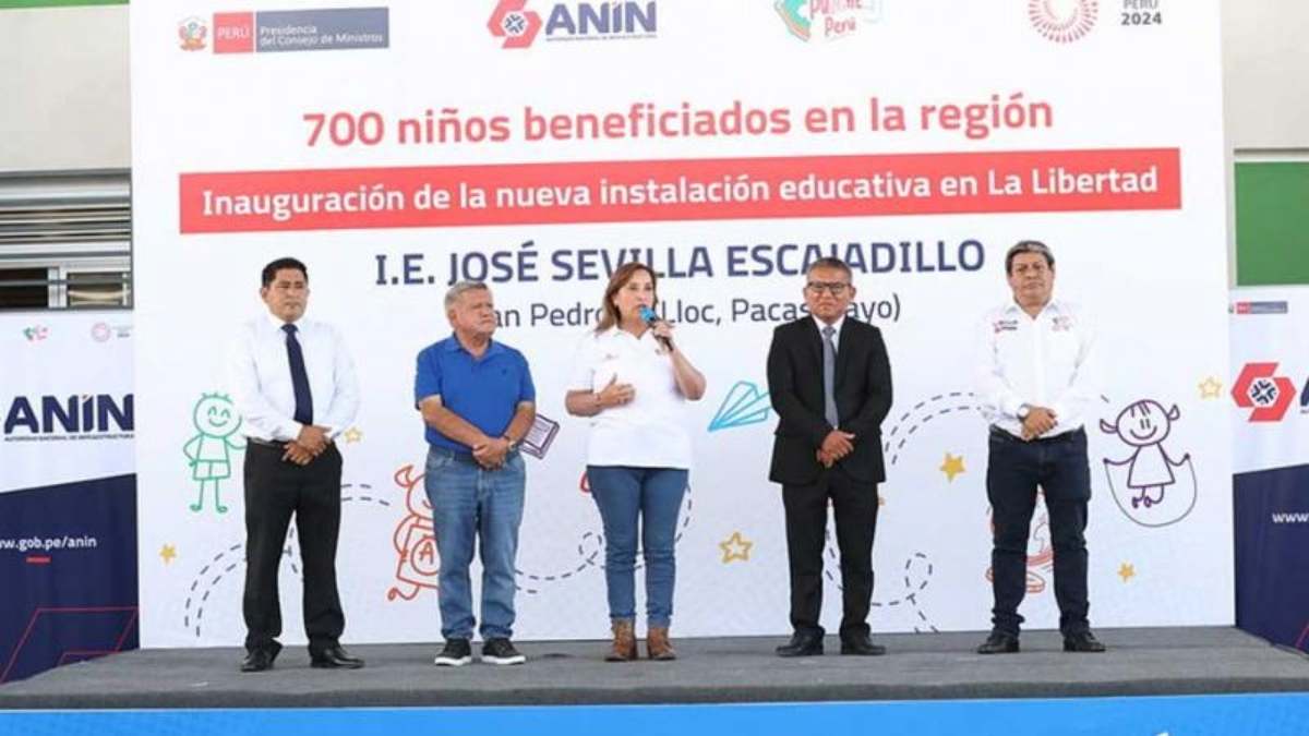 La Libertad: Inauguran institución educativa José Sevilla Escajadillo