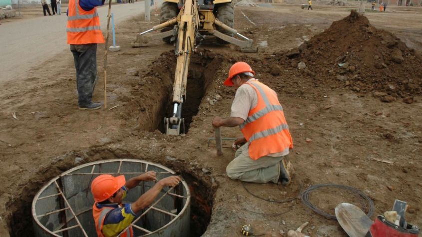 obras de agua y saneamiento