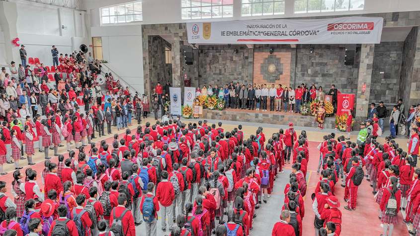 Ayacucho: Inauguran moderna infraestructura educativa