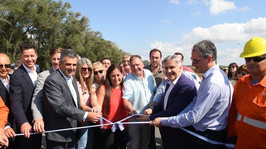Argentina: Habilitan obra de pavimentación de la Ruta Provincial 10