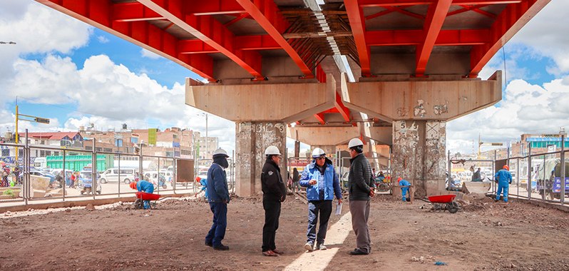 Puno: Reinician obra del intercambio vial bypass salida al Cusco