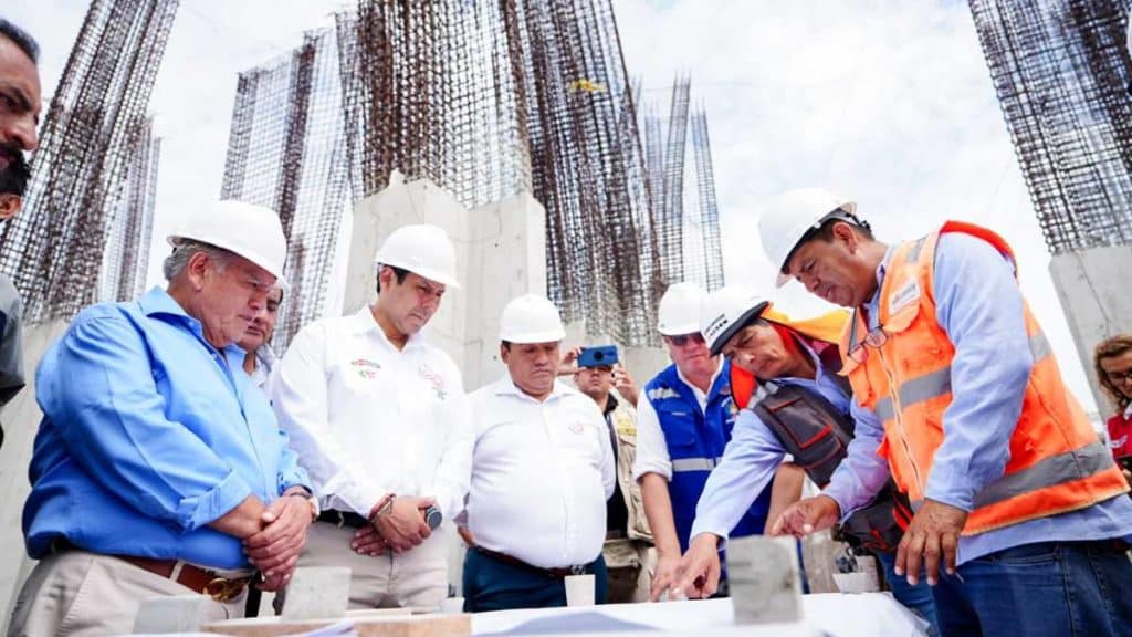 construcción colegio