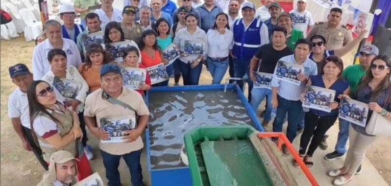 planta gravimétrica para reducción del uso de mercurio