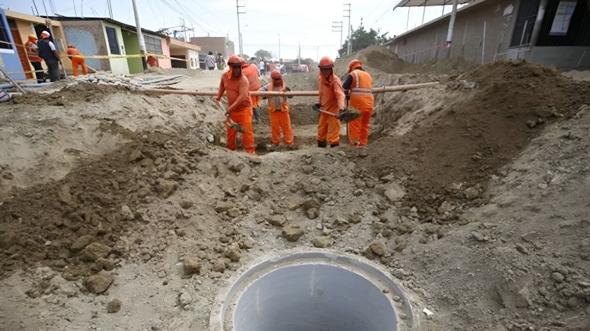 Obras de agua y alcantarillado
