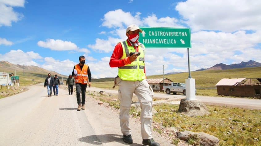 Carretera Santa Ines- Rumichaca