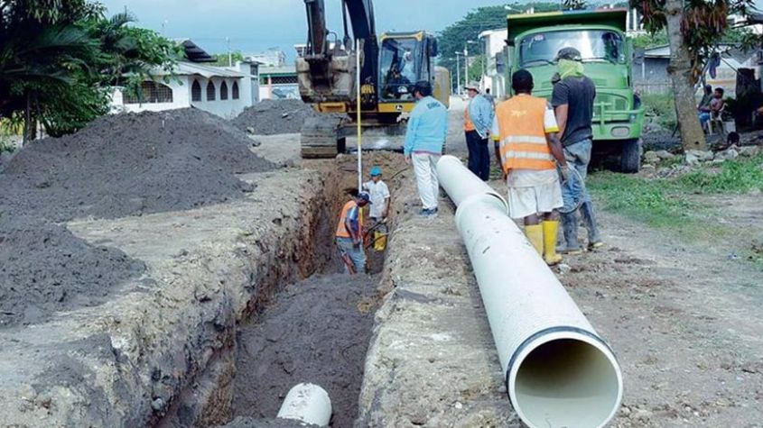 proyecto de alcantarillado en Leyda