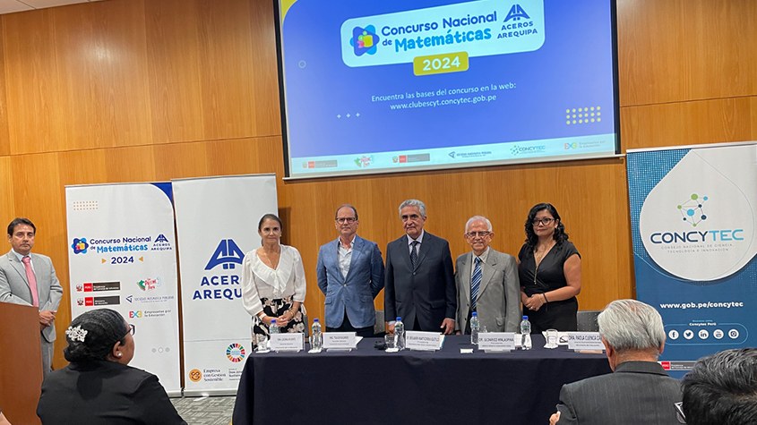 Inicia la segunda edición del «Concurso nacional de matemáticas Aceros Arequipa”, donde se entregarán más de 150,000 soles en premios