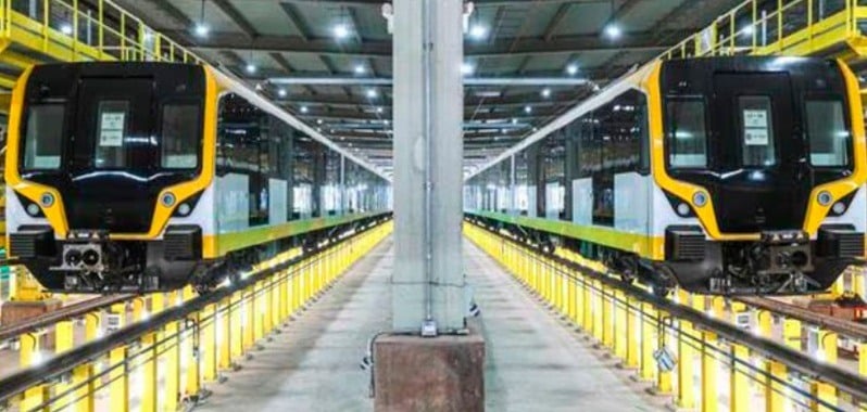Trenes del Metro de Lima