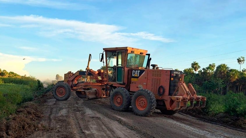 Paraguay: MOPC inicia rehabilitación de caminos en Alto Paraguay
